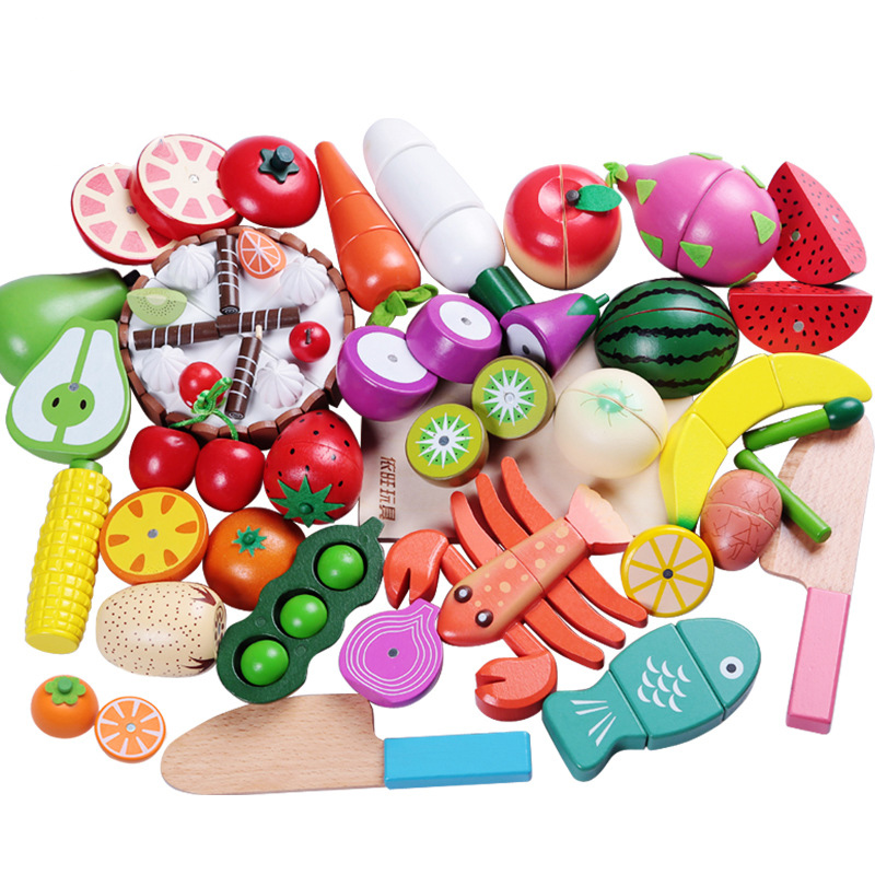 1 шт. деревянная игрушка магни – обзор и цена Baby Food Vegetables