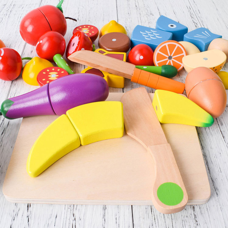 1 шт. деревянная игрушка магни – обзор и цена Baby Food Vegetables
