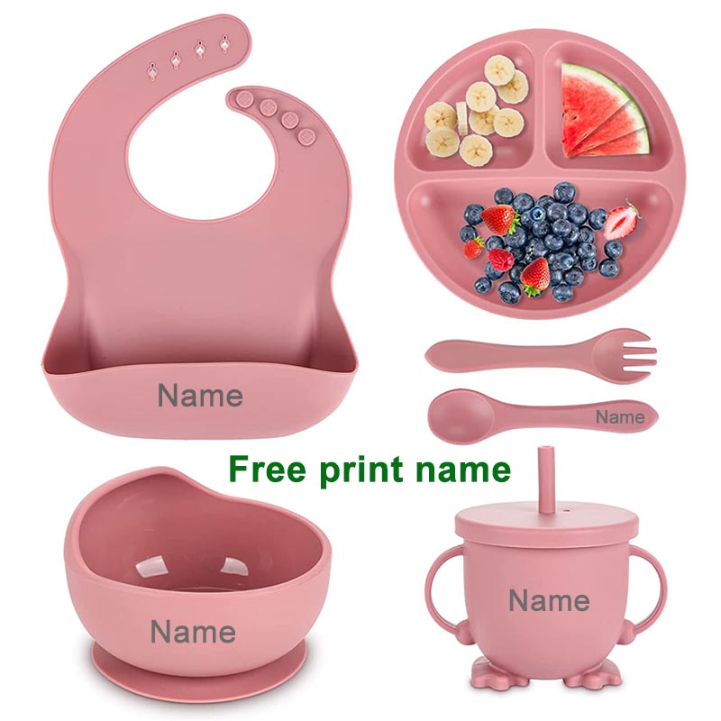 6 шт./набор, силиконовые миски – обзор и цена Baby Food Menu